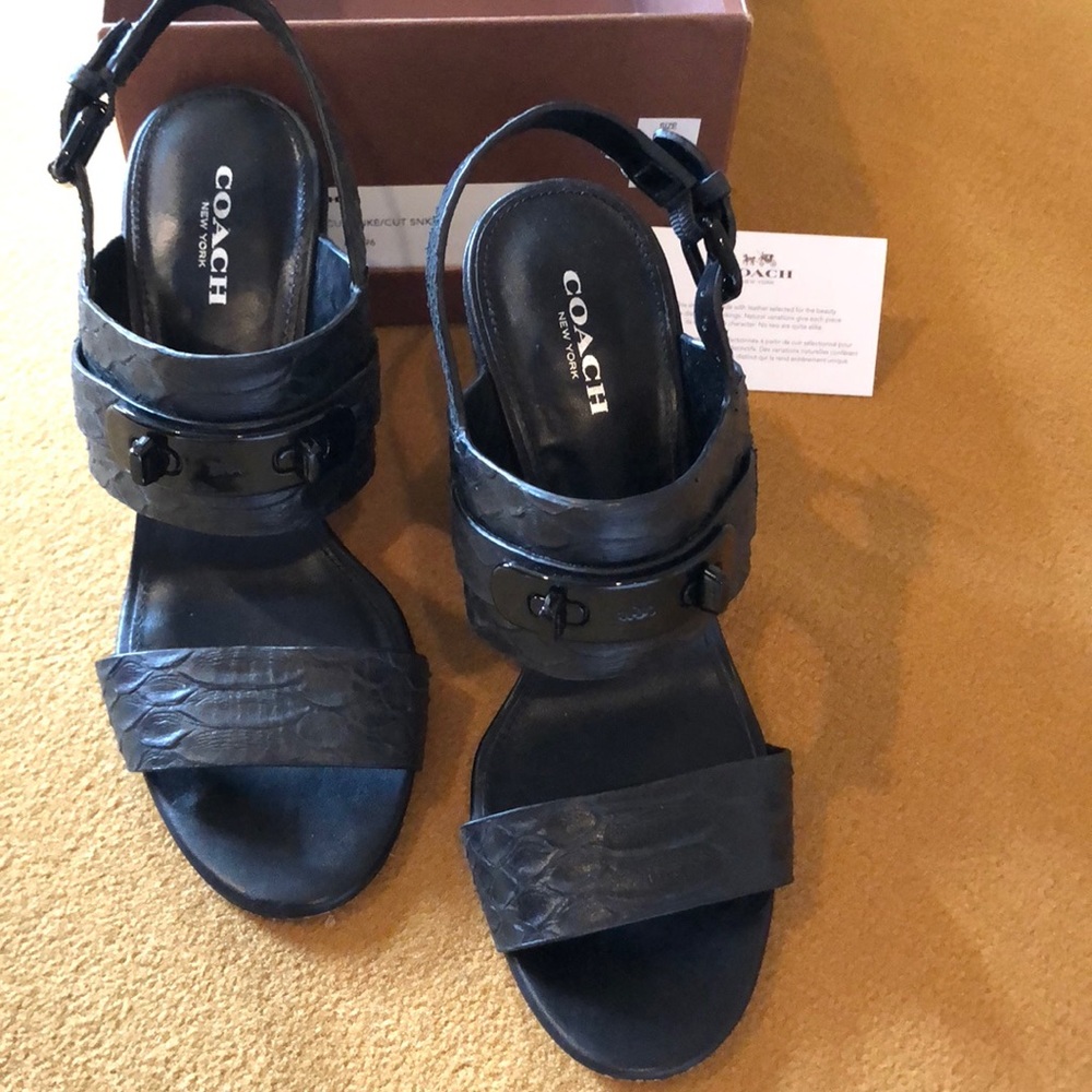 Coach designer shoes